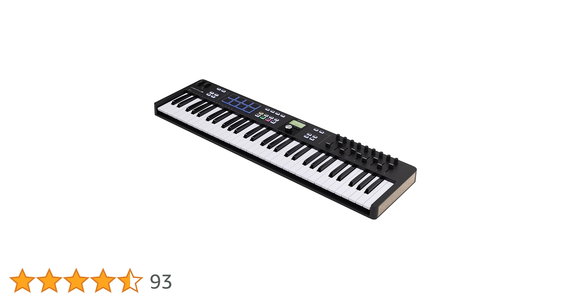 【ほぼ未使用】Arturia KeyLab Essential 61 mk3 Teclado Controlador Arturia Keylab Essential 61 MK3 Black